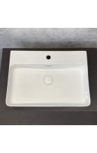 Раковина Comforty 78188 белая накладная