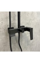 Душевая система Comforty FF071R-CMT, черный матовый