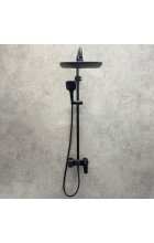 Душевая система Comforty FF074R-CMT черный матовый Душевая система Comforty FF074R-CMT черный матовый