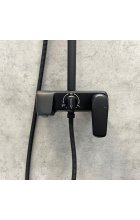 Душевая система Comforty FF074R-CMT черный матовый