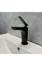 Смеситель для умывальника Comforty FC088A-CMT черный матовый