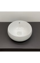 Раковина детская Comfroty 5004W, белая, с донным клапаном