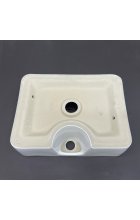 Раковина детская Comfroty 7291W, белая, с донным клапаном