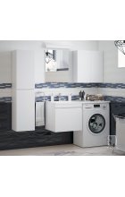Зеркало Corozo Альтаир 60 белое