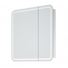 Зеркало-шкаф Corozo Алабама 80/С LED универсальное белое