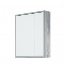 Зеркало-шкаф Corozo Айрон 70 серый/арт
