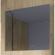 Зеркало Stella Polar Абигель 70х60 универсальное, серый/цемент