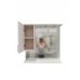 Зеркало-шкаф Corozo Коралл 82/С правое белое