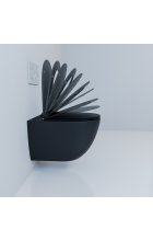 Унитаз ESBANO FORTEX Matt Black подвесной
