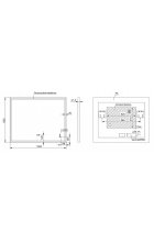 Зеркало ESBANO ES-3682KD