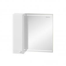 Зеркало-шкаф Edelform Нота 65 белое, с подсветкой