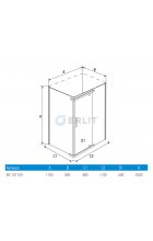 Душевой уголок Erlit ER 10112H-C4