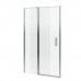 Душевая дверь со стенкой EXCELLENT Mazo 100 см (хром)