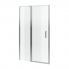 Душевая дверь со стенкой EXCELLENT Mazo 140 см (хром)