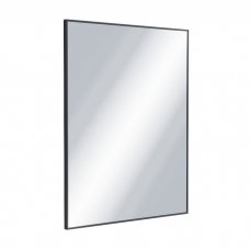 Зеркало EXCELLENT Kuadro 80x60 прямоугольное, черное матовое