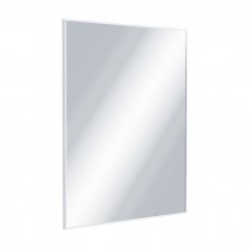Зеркало EXCELLENT Kuadro 80x60 прямоугольное, белое матовое