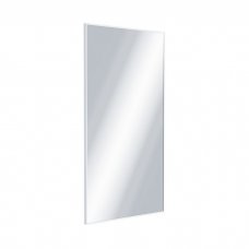 Зеркало EXCELLENT Kuadro 100x50 прямоугольное, белое матовое