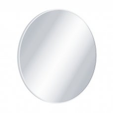 Зеркало EXCELLENT Virro D=80 круглое, белое матовое