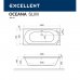 Акриловая ванна Excellent Oceana Slim 160х75