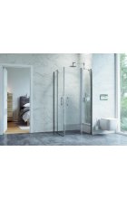 Душевой уголок Excellent Mazo 90х90 квадрат (хром)