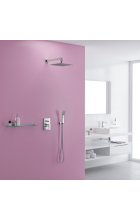 Верхний душ Excellent Slim квадратный, 40х40 см