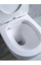 Унитаз напольный GID Tr2177 безободковый, белый