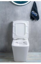 Унитаз напольный GID Tr2170 безободковый