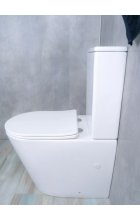 Унитаз напольный GID Tr2179 безободковый, белый