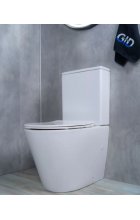 Унитаз напольный GID Tr2179 безободковый, белый