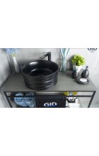 Раковина GID для ванной Bm969 черный матовый Раковина GID для ванной Bm969 черный матовый