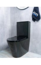 Унитаз напольный GID Tr2179BL безободковый