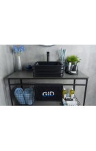 Раковина GID для ванной Bm965 черный матовый
