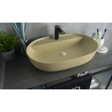 Раковина GID для ванной Sr1346 светло-коричневый матовый