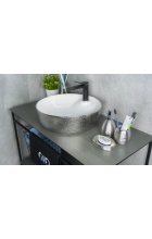 Раковина GID для ванной D1306h021 белый хром