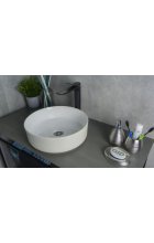 Раковина GID для ванной D1357h028 белый крем