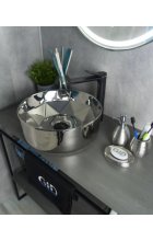 Раковина GID для ванной D1342h014 хром