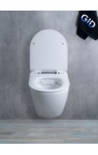 Унитаз подвесной GID Tr2198 безободковый, белый