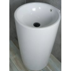 Раковина GID для ванной Nb163 напольная, белая