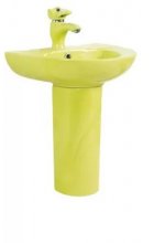 Раковина GID для ванной Nb192-G детская раковина, зеленая Раковина GID для ванной Nb192-G детская раковина, зеленая