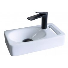 Раковина GID для ванной N9262 белая, подвесная