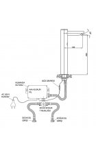 Смеситель GPD PHOTOCELL FLB07 для раковины, инфракрасный
