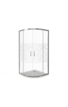 Душевой уголок Good Door Infinity R-80-W-CH