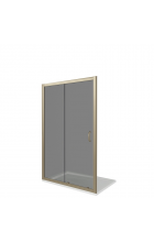 Душевое ограждение Good Door Jazze WTW-130-B-BR