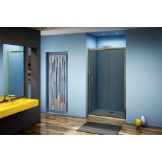 Душевое ограждение Good Door Jazze WTW-140-B-BR