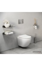 Клавиша смыва Grossman Classic 700.K31.04.12M.12M хром сатиновый