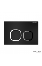 Клавиша смыва Grossman Cosmo 700.K31.02.210.210 черный матовый