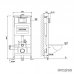 Инсталляция для подвесного унитаза Grossman 900.K31.01.000 без кнопки