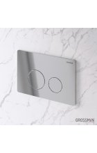 Клавиша смыва Grossman Style 700.K31.05.10M.10M хром глянцевый
