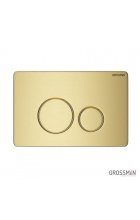 Клавиша смыва Grossman Style 700.K31.05.32M.32M золото сатиновый