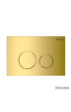Клавиша смыва Grossman Galaxy 700.K31.01.300.300 золото глянцевый Клавиша смыва Grossman Galaxy 700.K31.01.300.300 золото глянцевый
